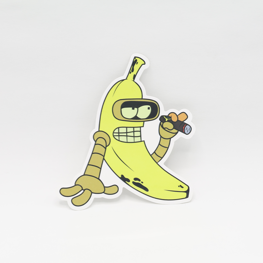 Bender-Nana Sticker - Petty Snacks