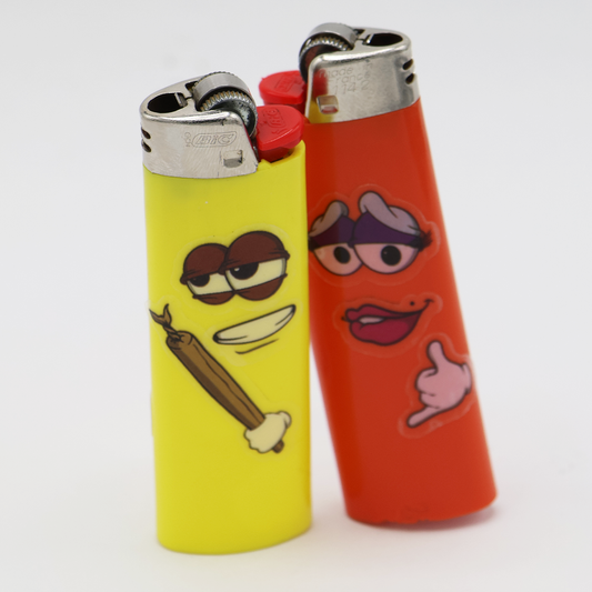 Mr. & Mrs. Lighterhead Sticker Sheet - Petty Snacks