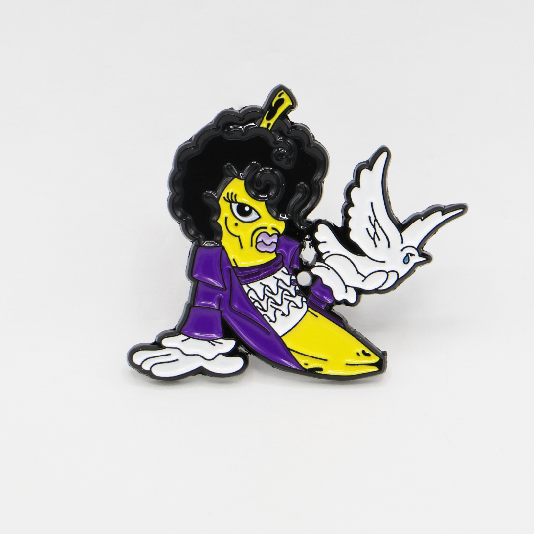 "PURPLE RAIN" ENAMEL PIN SET - Petty Snacks