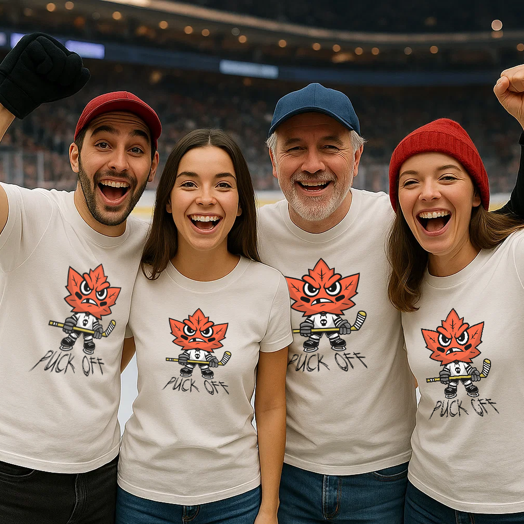 Puck Off Hockey T Shirt