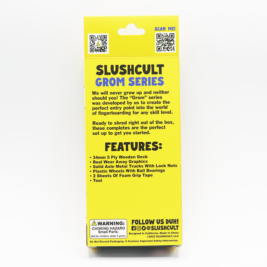 Petty Snacks x Slushcult Fingerboard: Slushnana - Petty Snacks