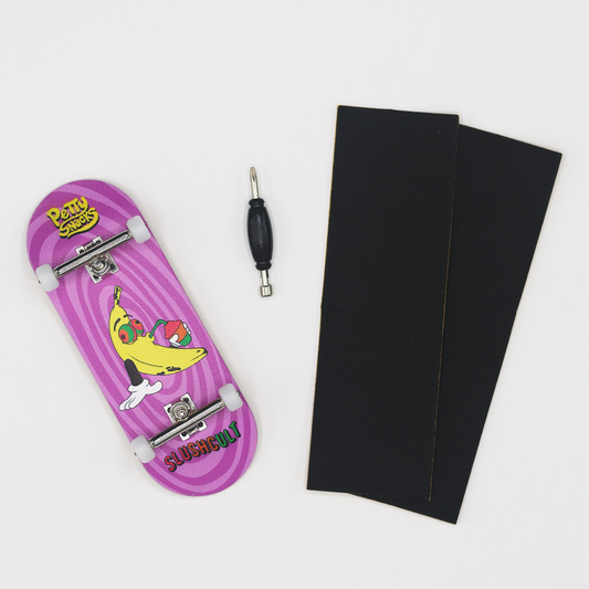 Petty Snacks x Slushcult Fingerboard: Slushnana - Petty Snacks
