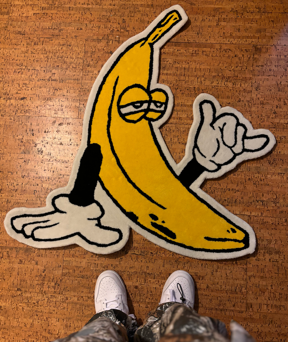 Bananthony Rug (3ft x 3ft) - Petty Snacks