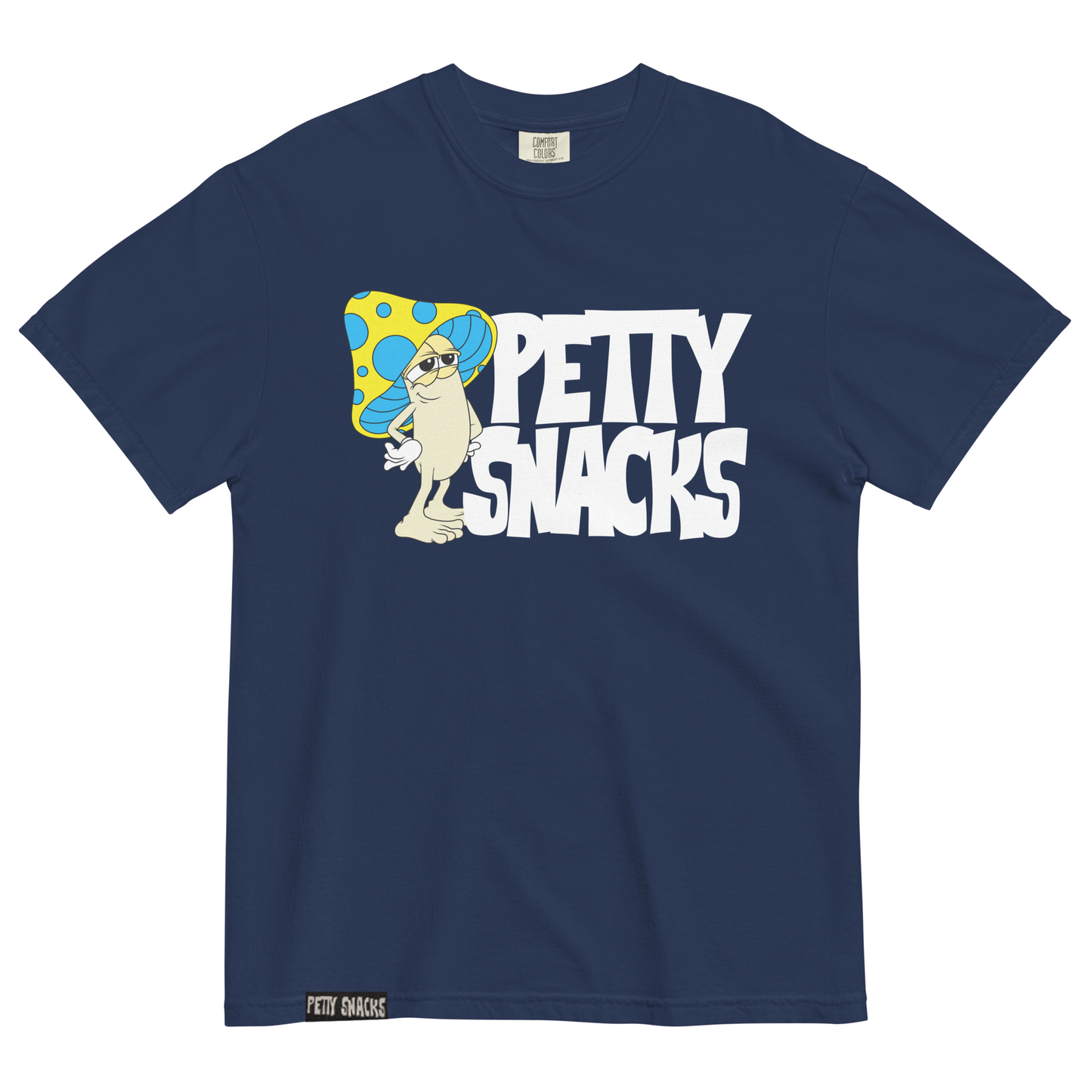 Petty Shroom Tee (Navy)