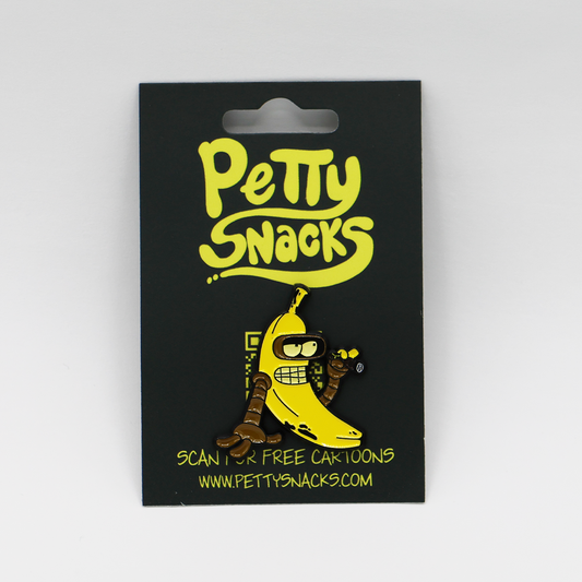 BENDERNANA ENAMEL PIN - Petty Snacks
