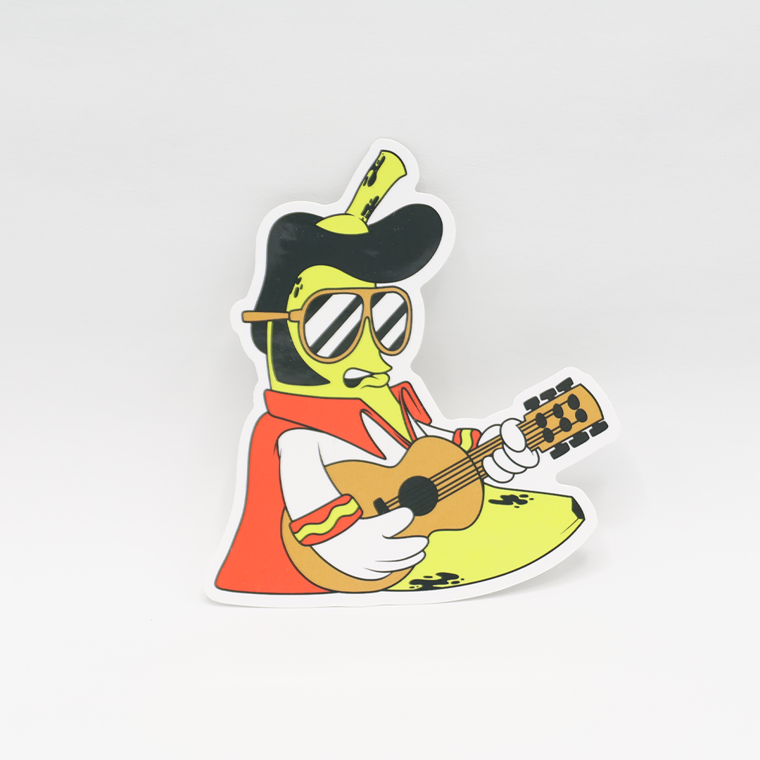 Elvis Nana Sticker - Petty Snacks