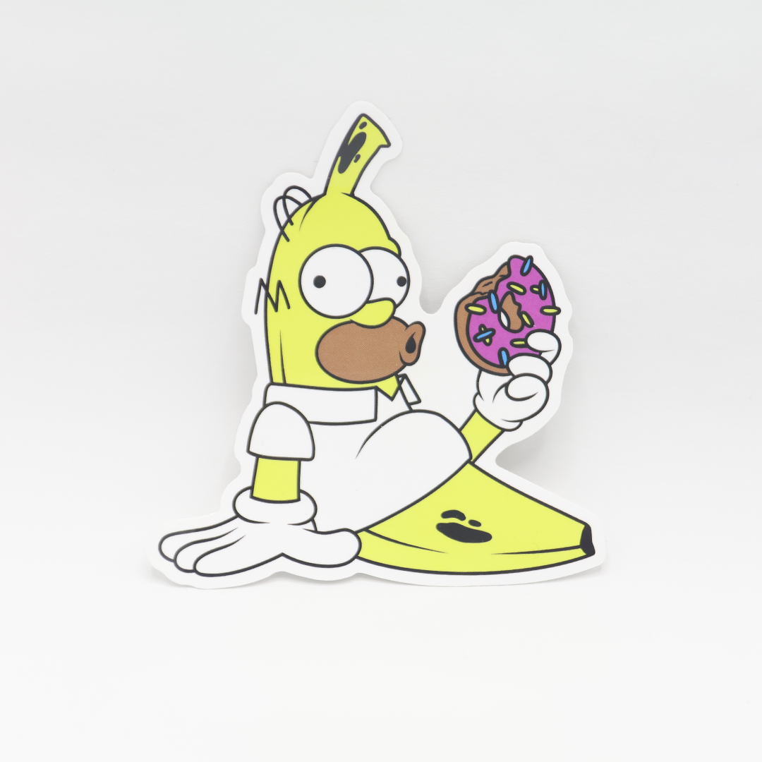 D'oh! Banana Sticker - Petty Snacks