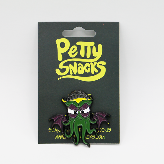 CTHULHU KYLE ENAMEL PIN - Petty Snacks