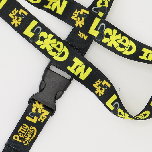 Locked In Lanyard - Petty Snacks