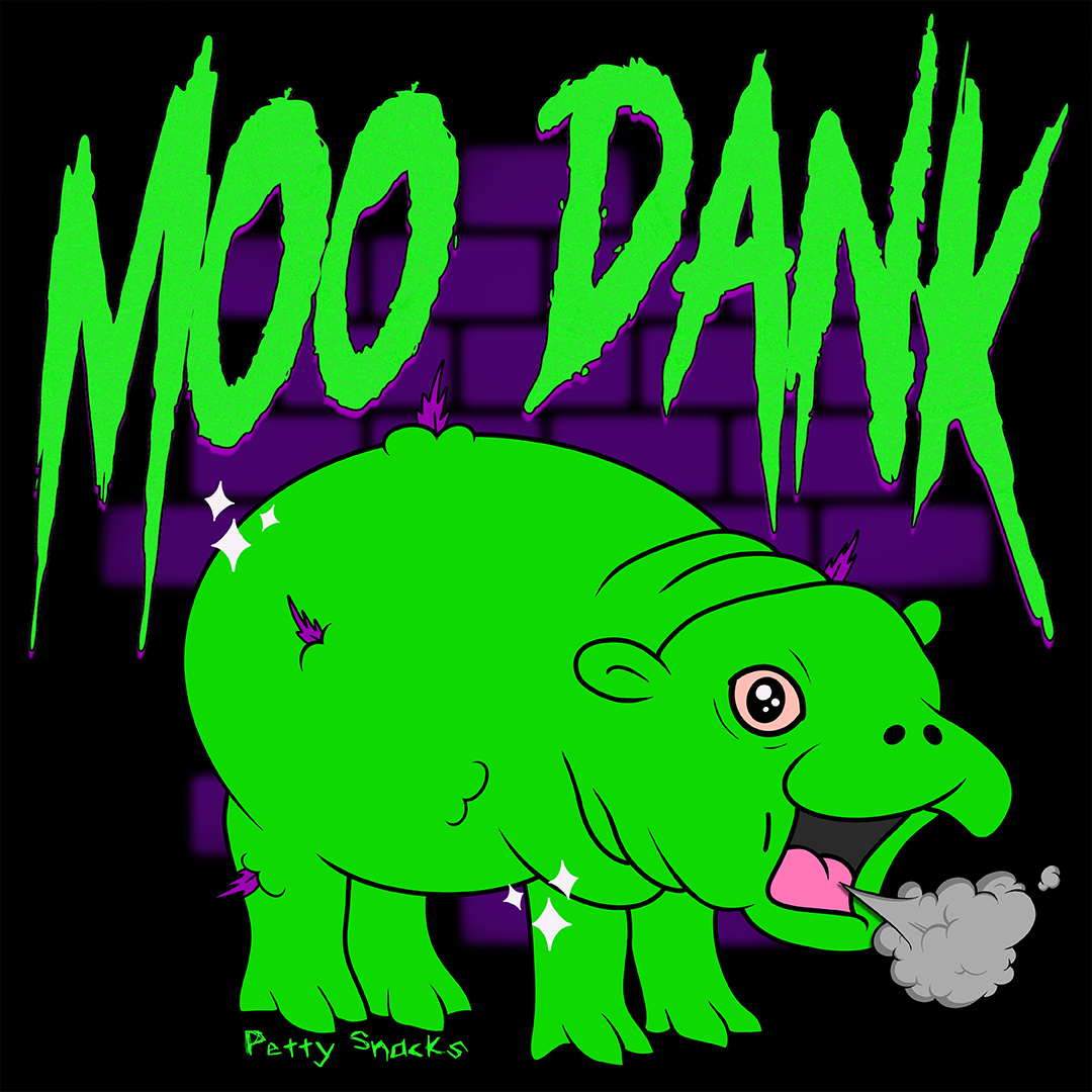 Moo Dank T-Shirt - Petty Snacks