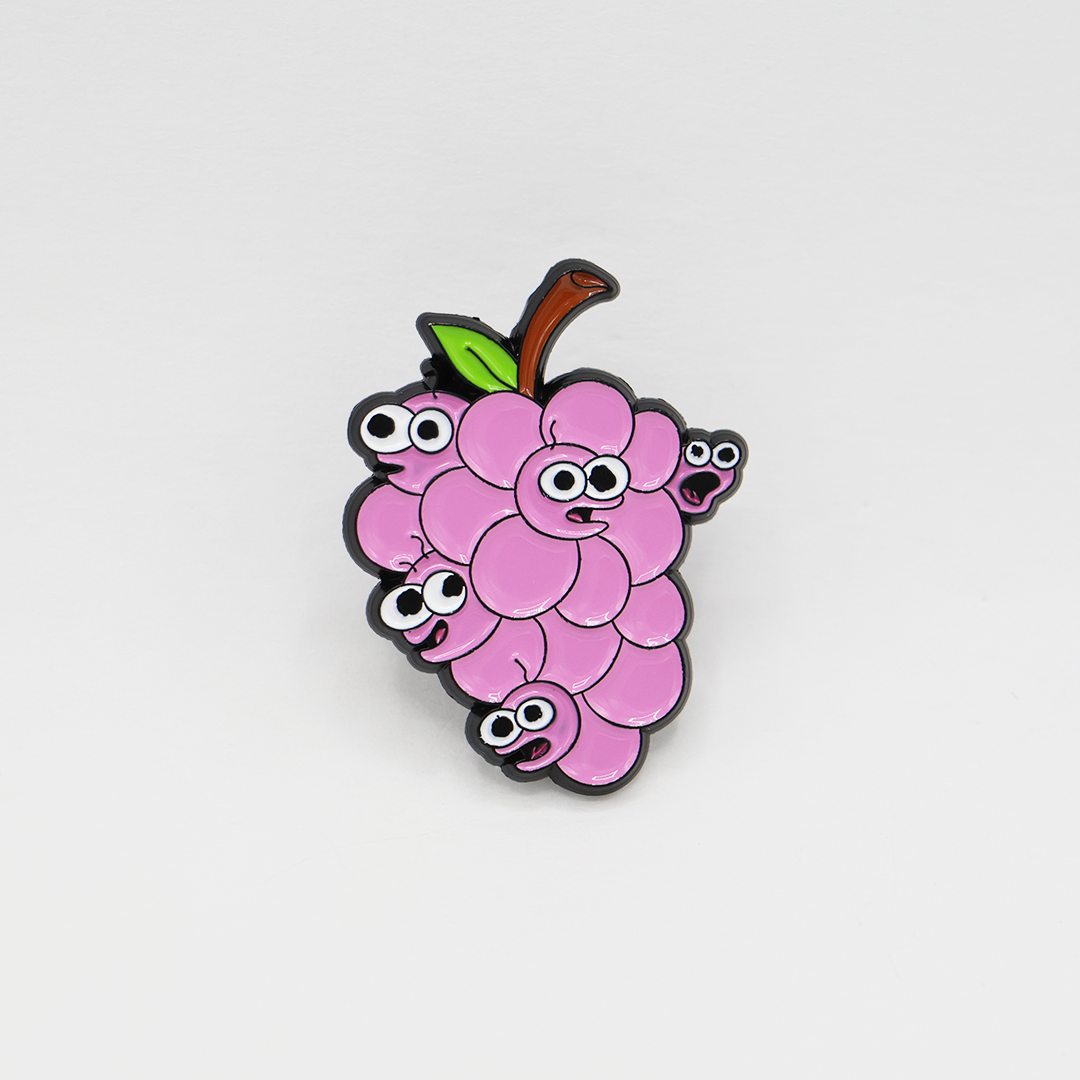 SMILING FRIEND FRUITS ENAMEL PIN SET - Petty Snacks