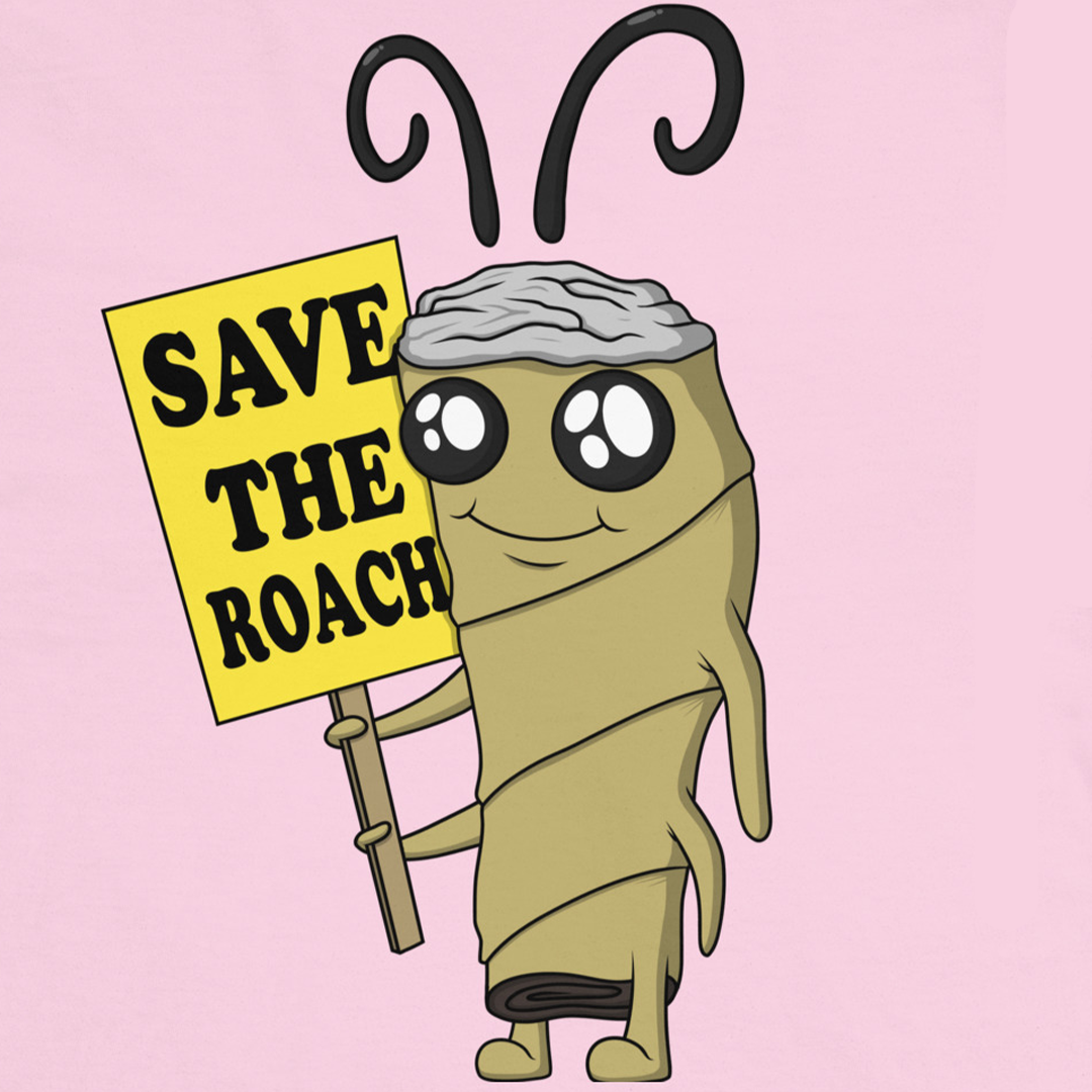 Save The Roach (Doobie) T-Shirt - Petty Snacks