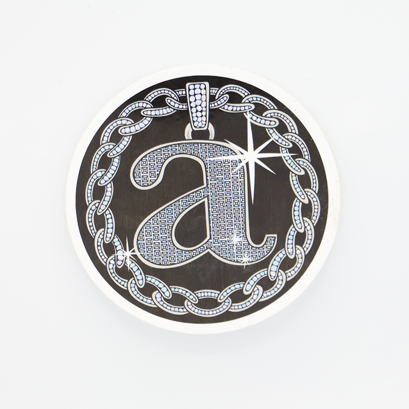 Lowercase Bling Sticker