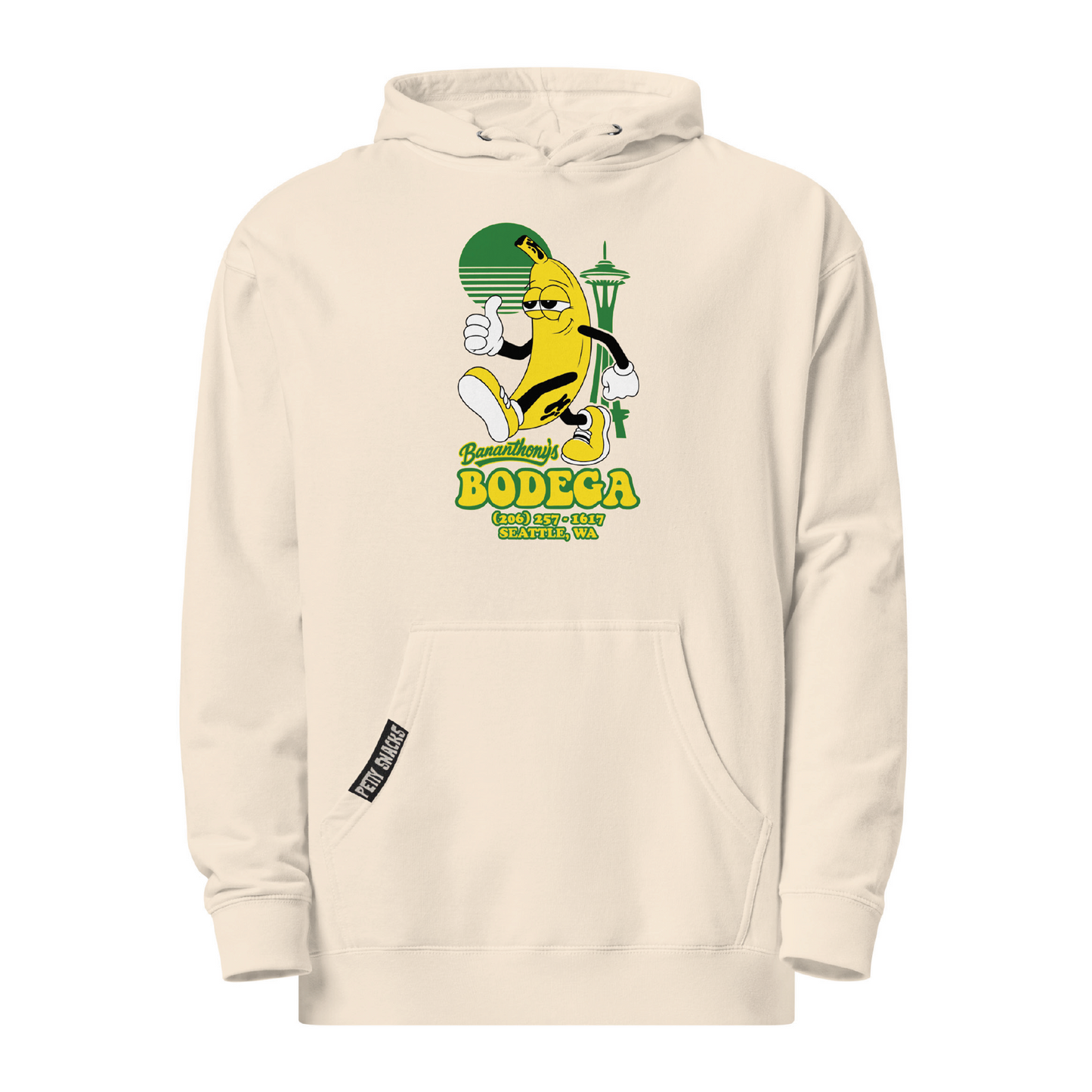 Bodega Seattle Hoodie (Cream)