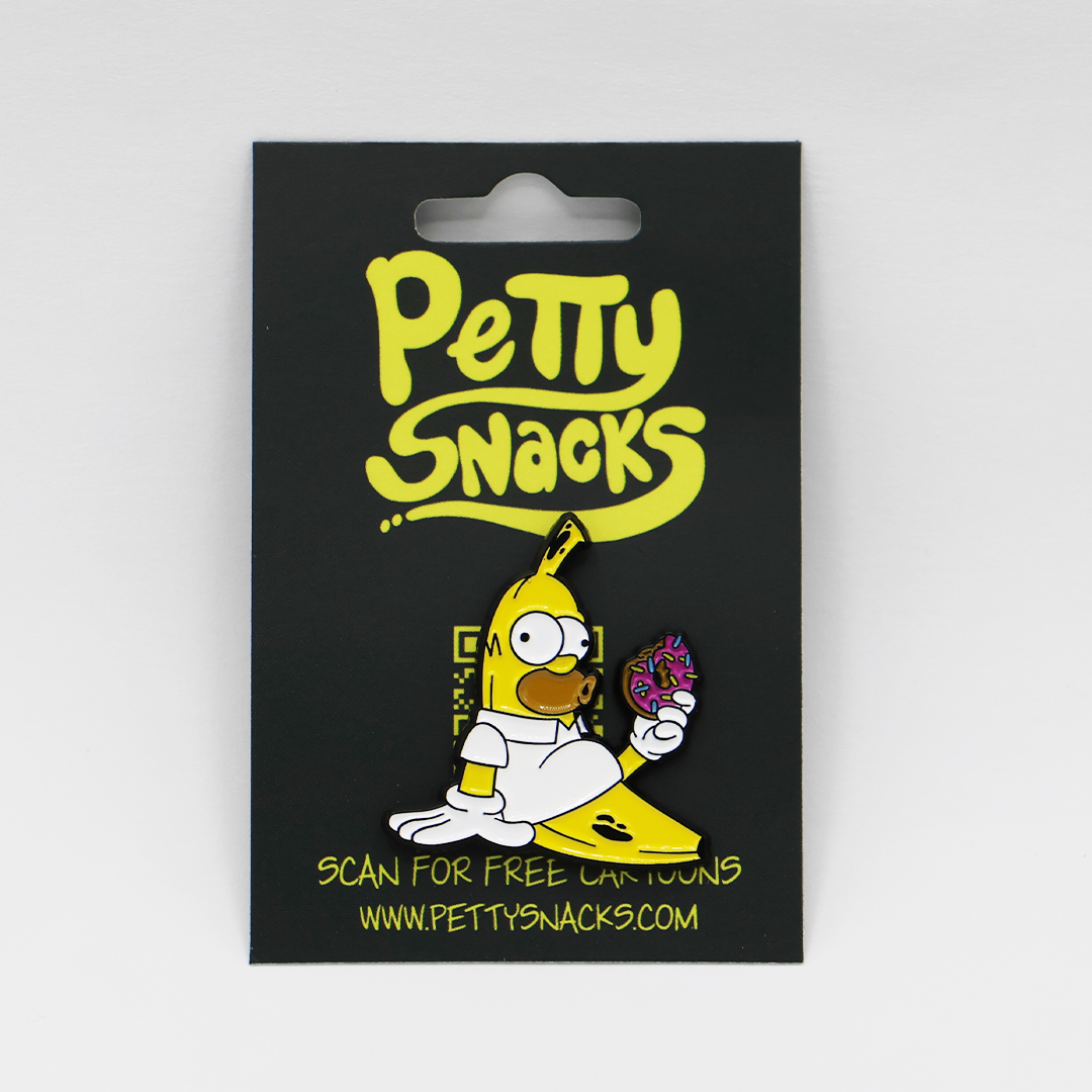 D'OH-NANA ENAMEL PIN - Petty Snacks