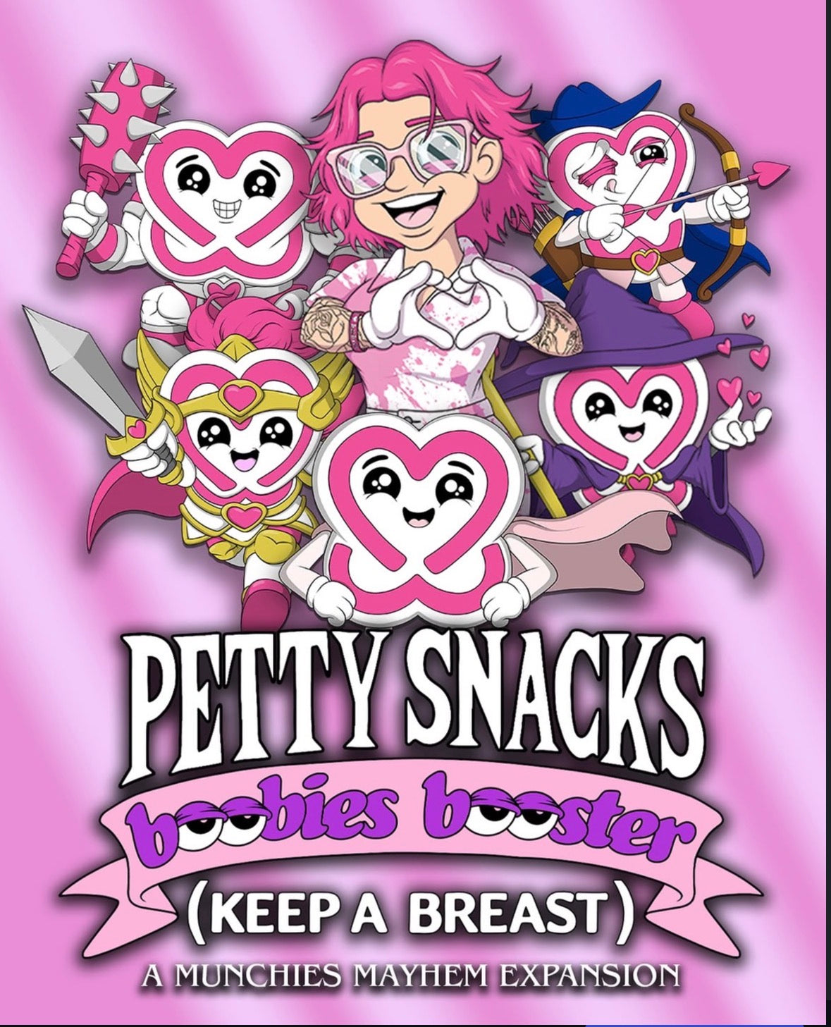 Keep A Breast x Petty Snacks Boobies Booster TCG Pack