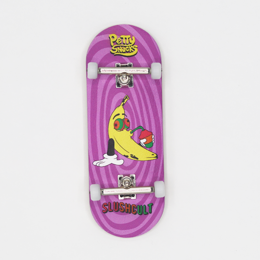 Petty Snacks x Slushcult Fingerboard: Slushnana - Petty Snacks
