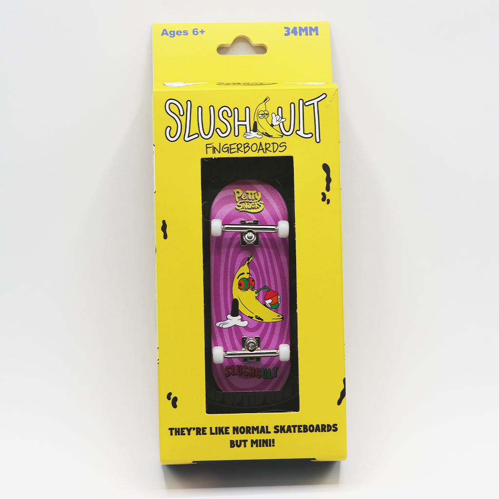 Petty Snacks x Slushcult Fingerboard: Slushnana - Petty Snacks