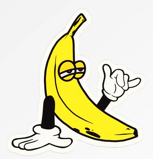 OG Banana Shaka Sticker