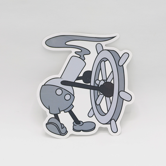 Steamin' Billie Sticker - Petty Snacks