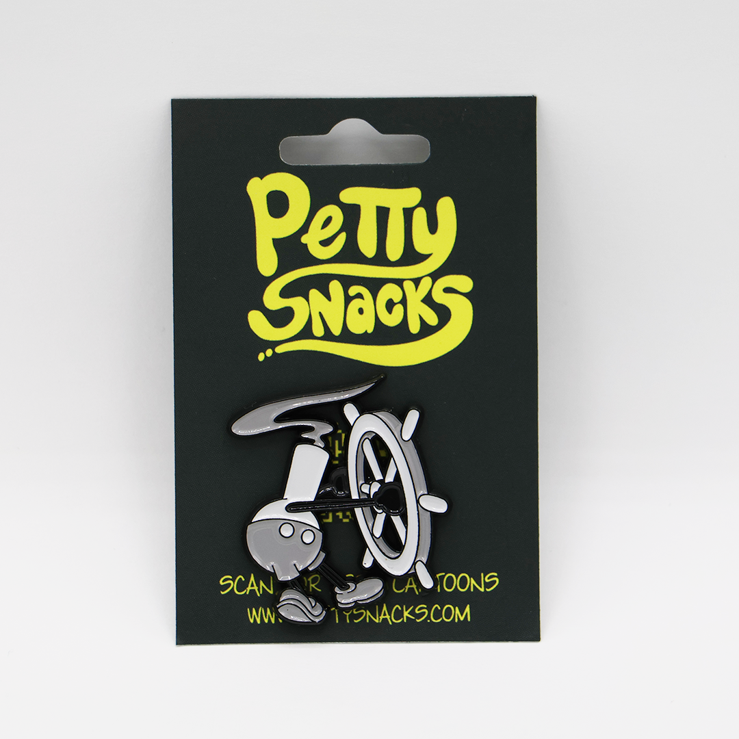 STEAMBONG BILLIE ENAMEL PIN - Petty Snacks