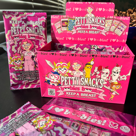 Keep A Breast x Petty Snacks Boobies Booster TCG Pack