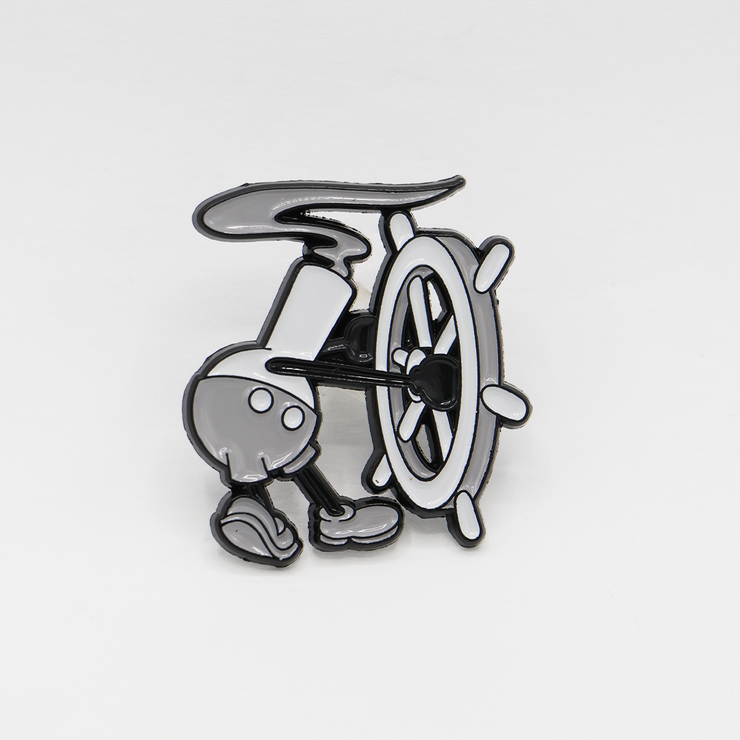 STEAMBONG BILLIE ENAMEL PIN - Petty Snacks