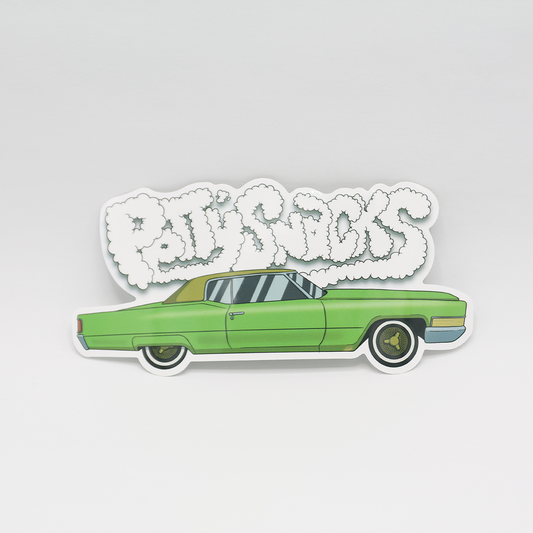 Lowrider Sticker - Petty Snacks