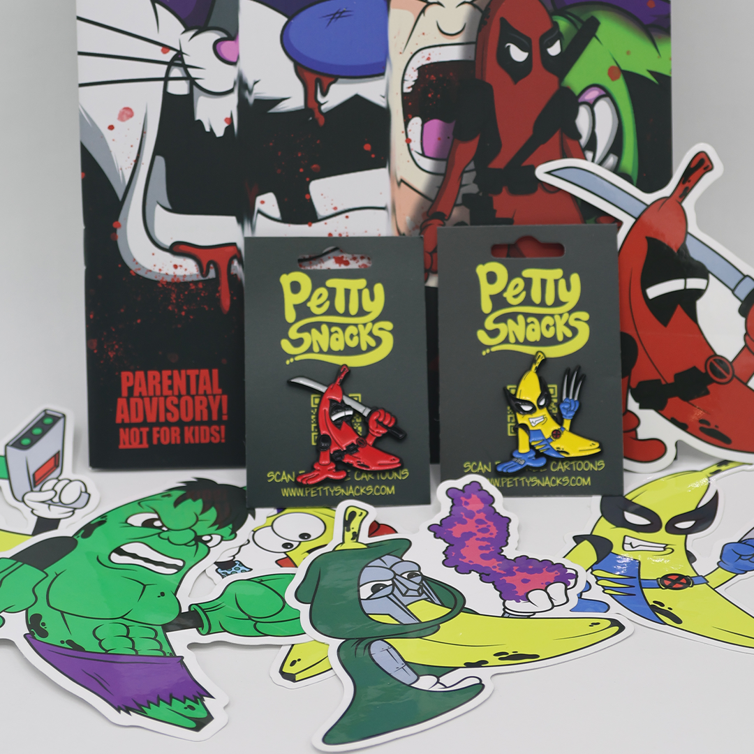 "DEADPEEL KILLS THE ANIMATED UNIVERSE" COMIC BOOK ISSUE #1 (AUTOGRAPHED BUNDLE) - Petty Snacks