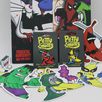 "DEADPEEL KILLS THE ANIMATED UNIVERSE" COMIC BOOK ISSUE #1 (AUTOGRAPHED BUNDLE) - Petty Snacks