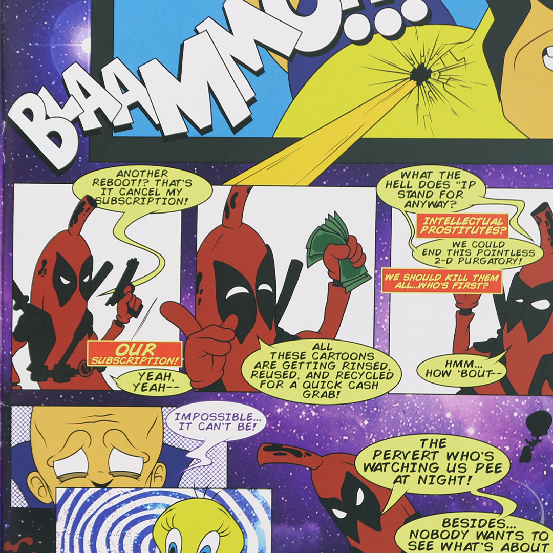 "DEADPEEL KILLS THE ANIMATED UNIVERSE" COMIC BOOK ISSUE #1 (AUTOGRAPHED BUNDLE) - Petty Snacks