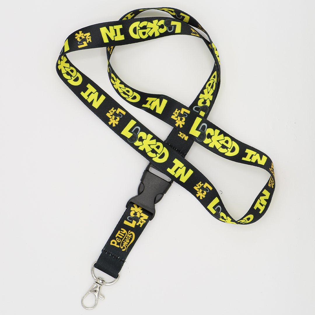 Locked In Lanyard - Petty Snacks