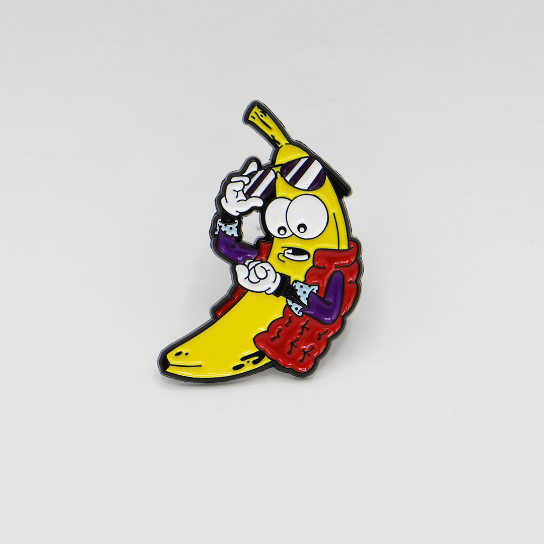 BACK TO THE FUTURE BANANA ENAMEL PIN SET - Petty Snacks