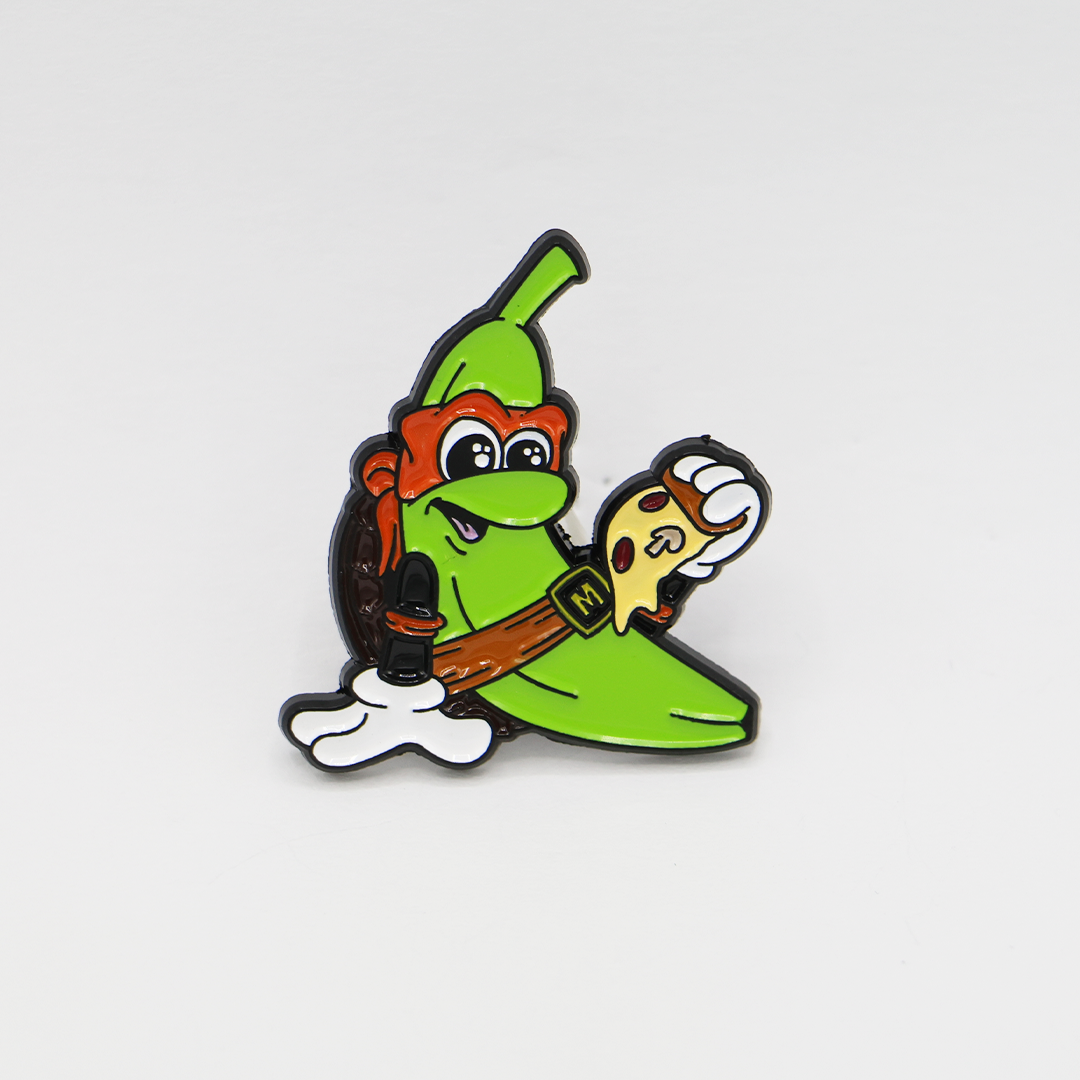 TEENAGE MUTANT NINJA NANAS ENAMEL PIN SET - Petty Snacks