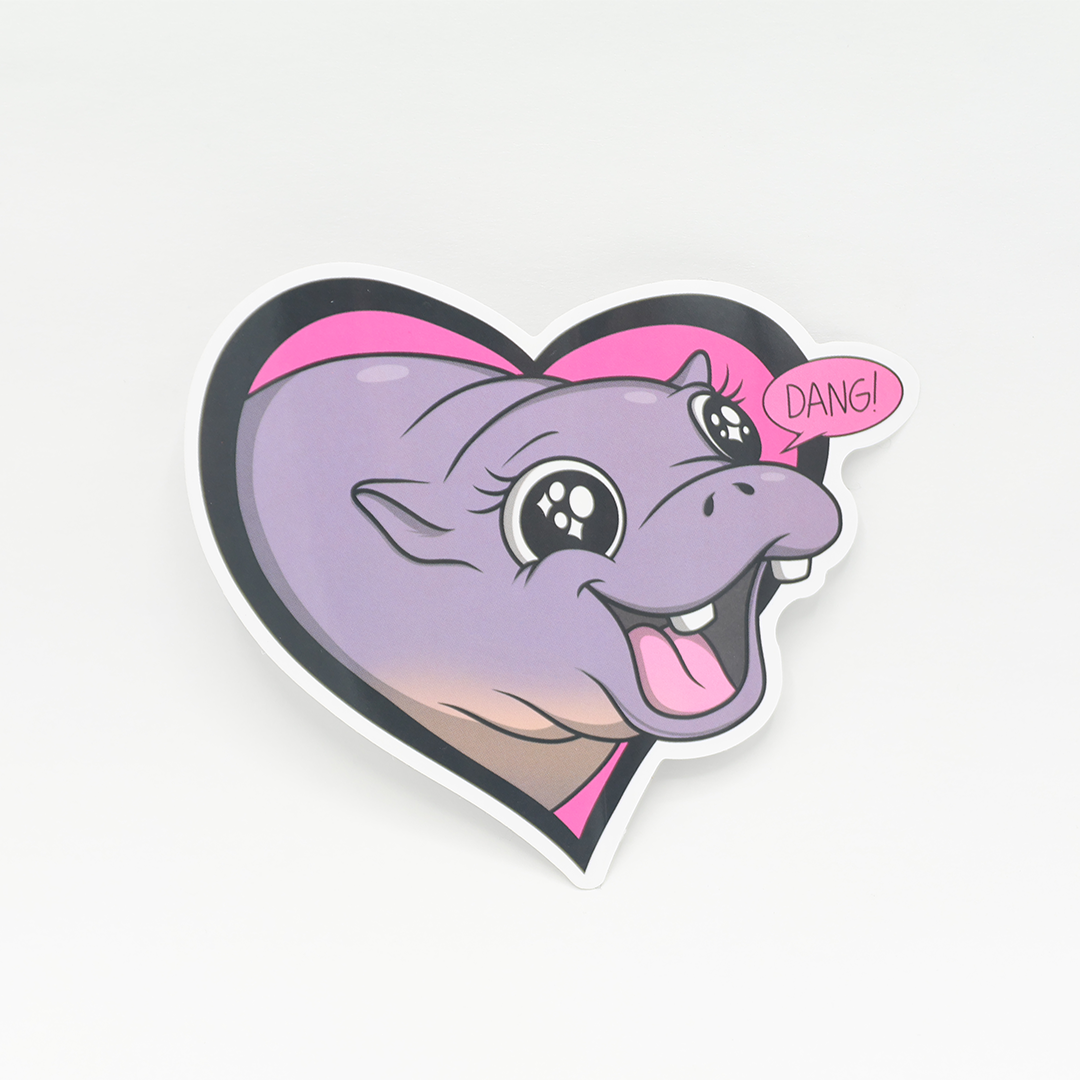 Moo Deng Sticker - Petty Snacks