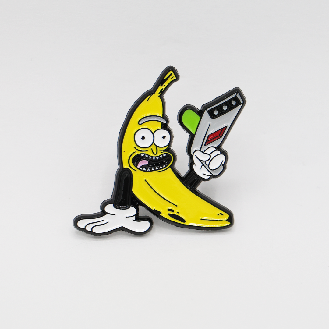 BANANA RICK BANANCHEZ ENAMEL PIN - Petty Snacks