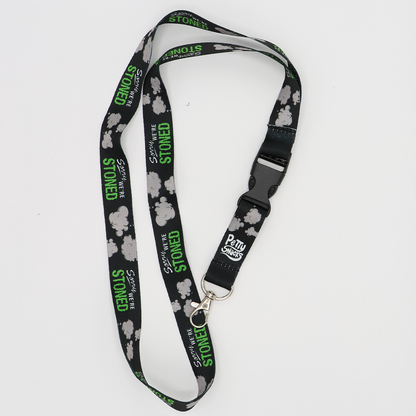 Sorry We're Stoned Lanyard - Petty Snacks