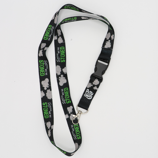 Sorry We're Stoned Lanyard - Petty Snacks